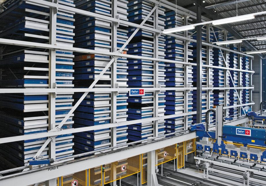 Foto des MATT TOP - Automatisiertes Überfahrlager - Fehr Lagerlogistik